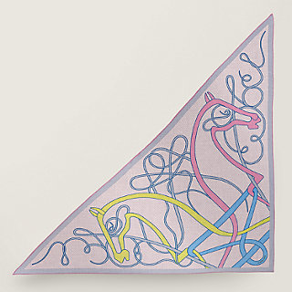 HERMES スカーフ Coup de Fouet Chemise giant triangle 直営店 Coup de Fouet Chemise giant triangle | Hermès Finland